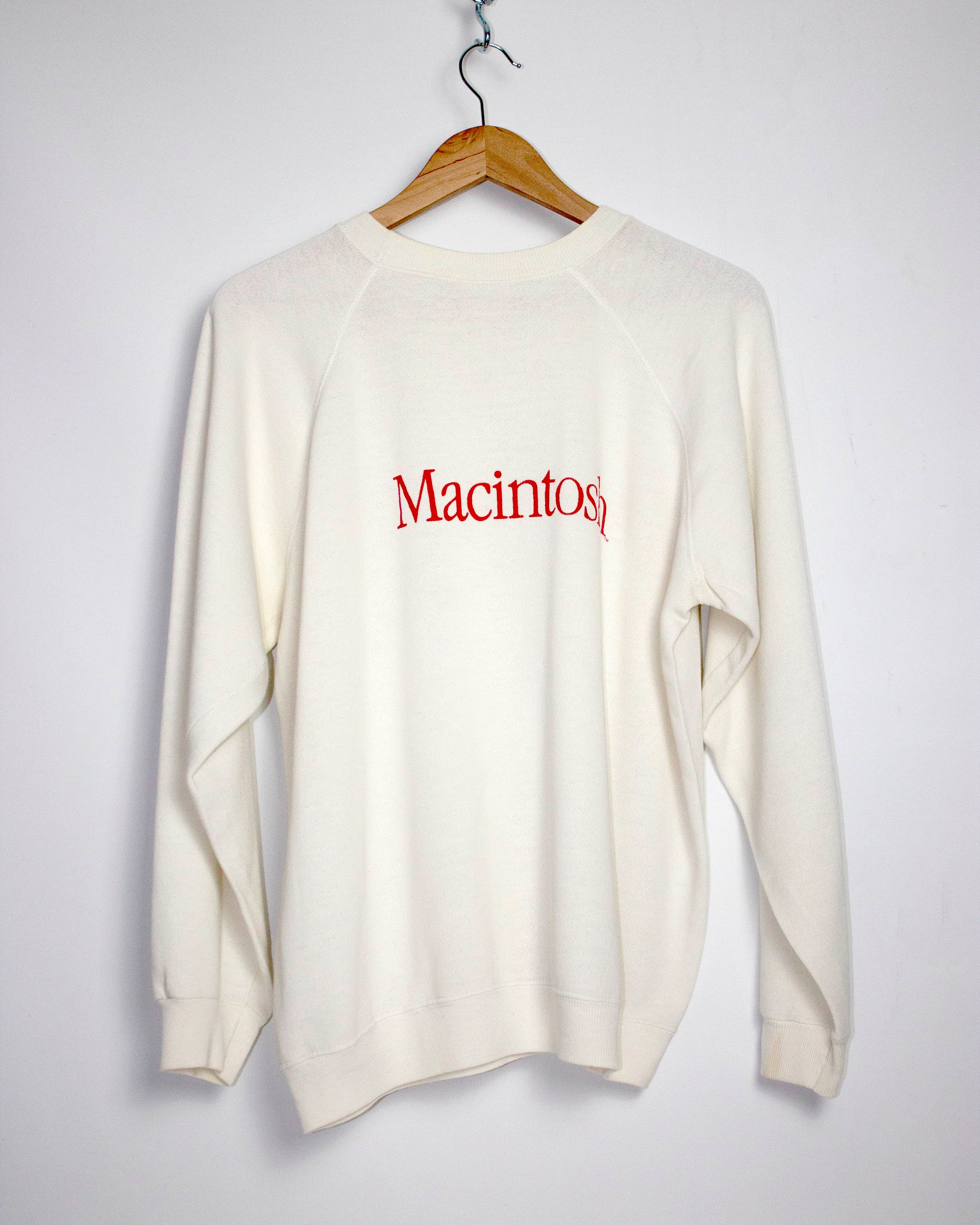 Vintage Picasso Apple Macintosh Crewneck Sweatshirt Sz L