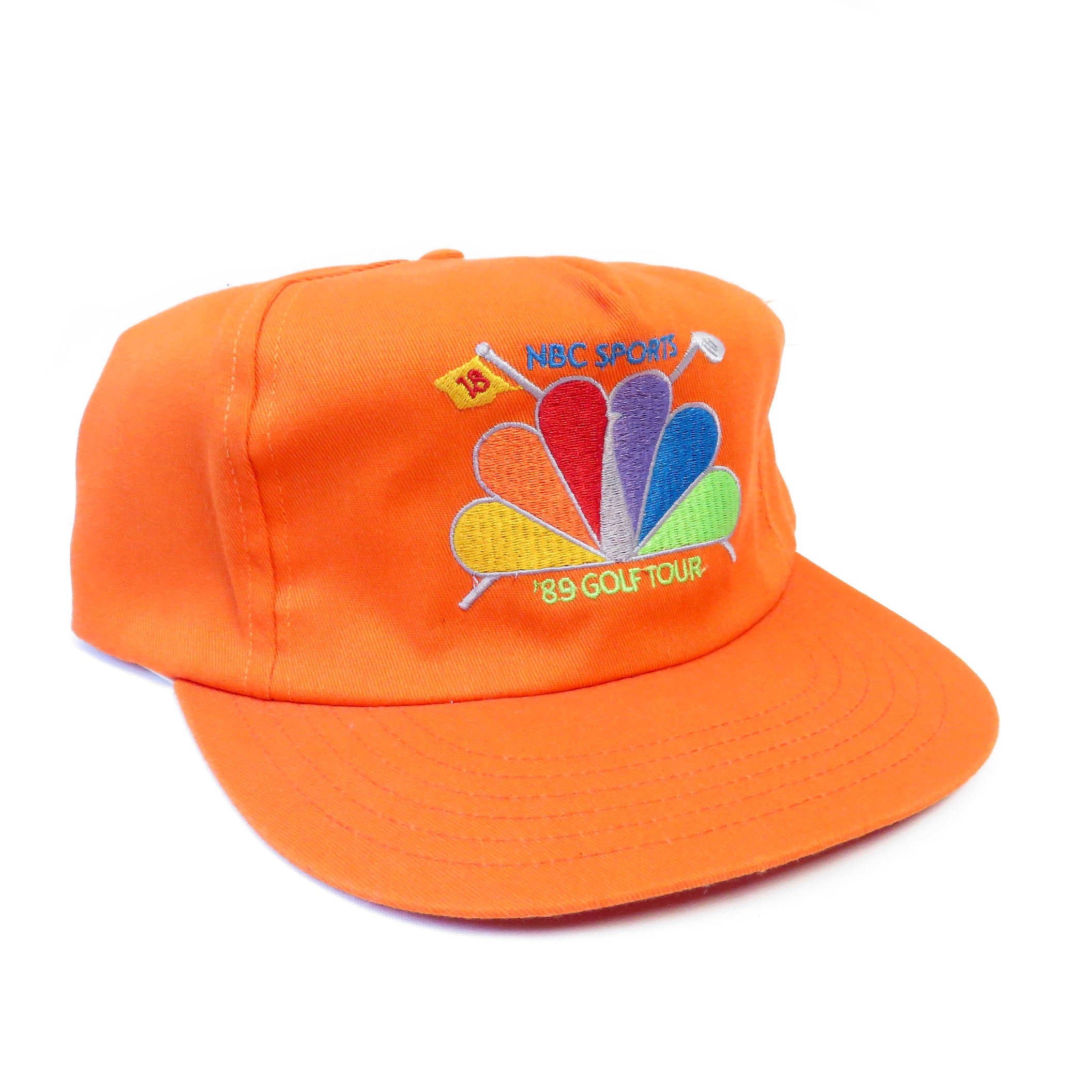 Vintage 1989 NBC Sports Golf Tour Strapback Hat