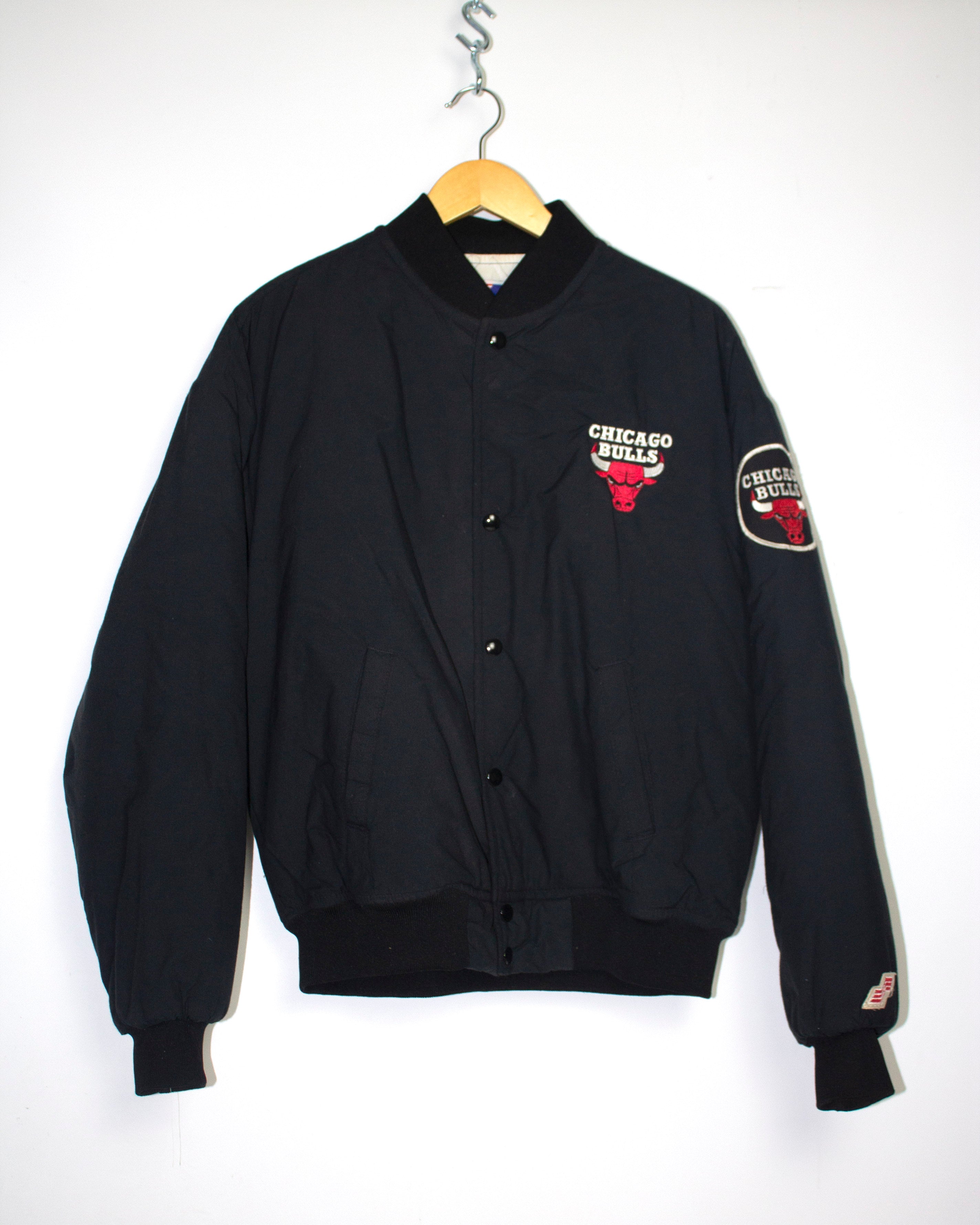 Vintage Chicago Bulls Bomber Jacket Sz M