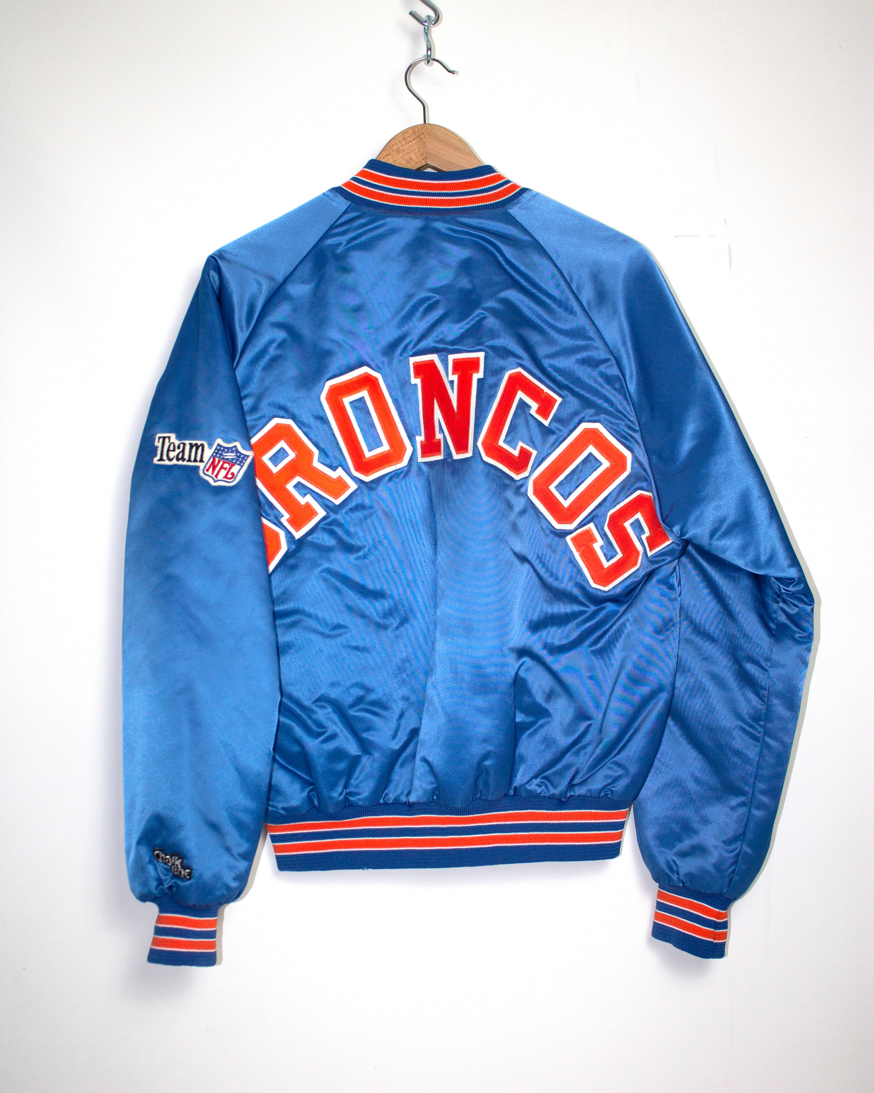Vintage Denver Broncos Chalk Line Jacket Sz M