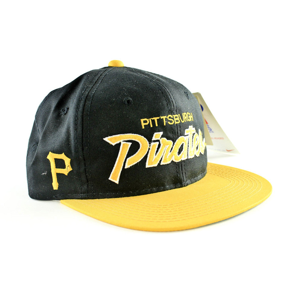 Pittsburgh Pirates Script Sports Specialties Snapback Hat