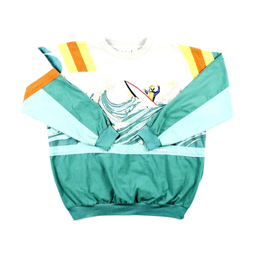 Vintage Adidas Amuza River Crewneck Sweatshirt Sz L