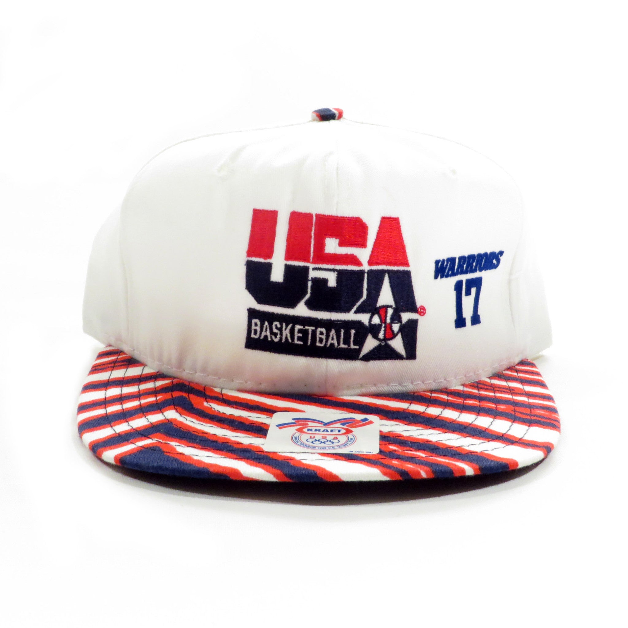 USA Basketball Mullin 17 Warriors Zubaz Snapback Hat